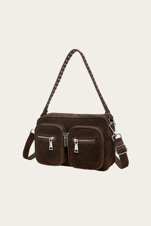 Celina Bag Real Suede Chocolate