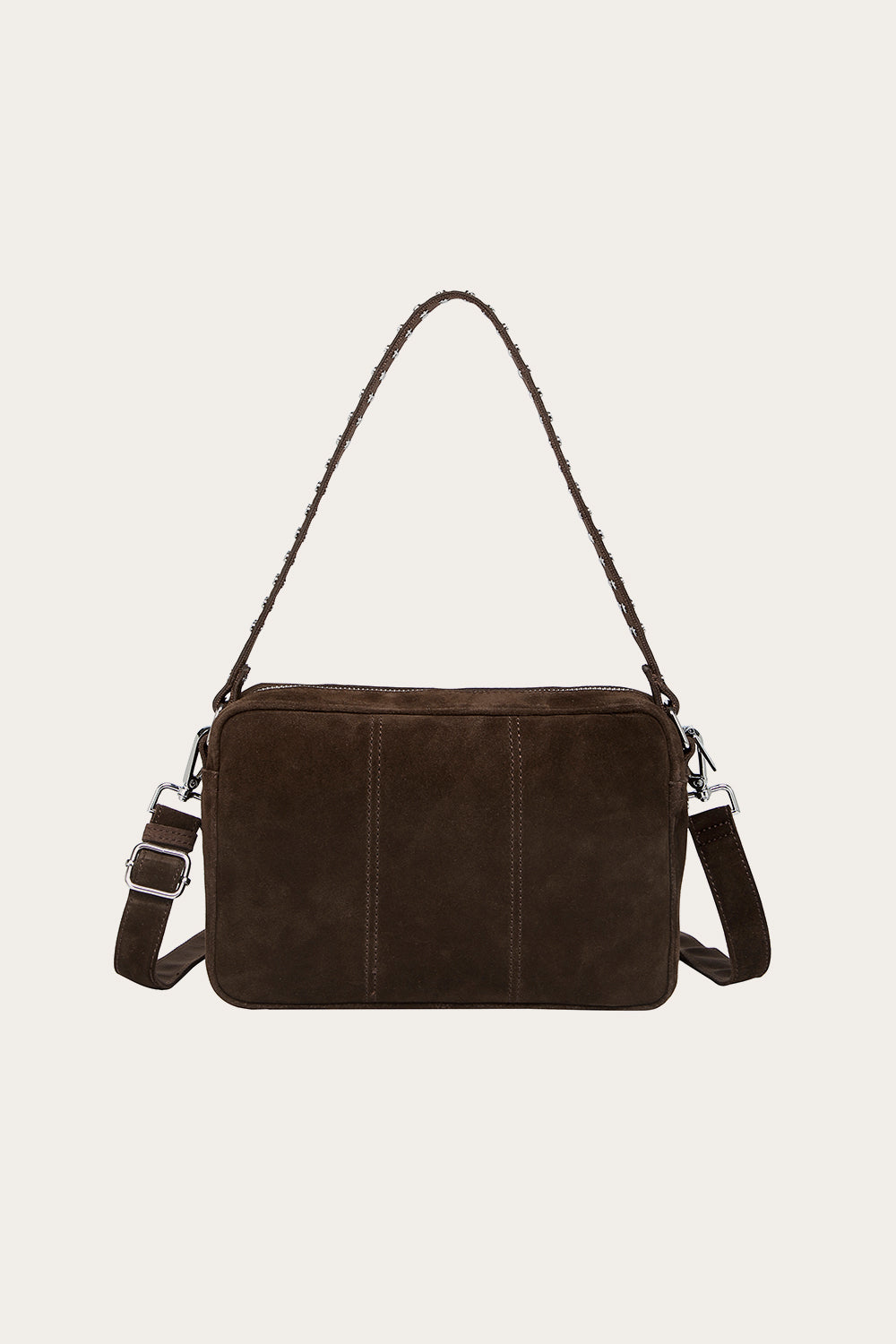 Celina Bag Real Suede Chocolate