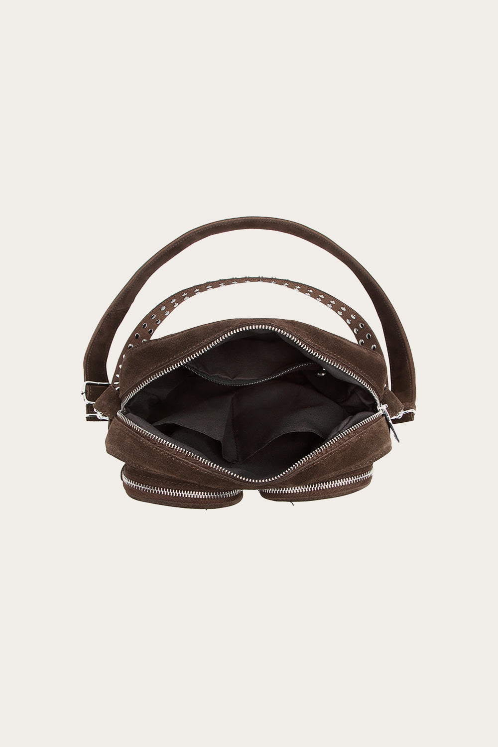 Celina Bag Real Suede Chocolate