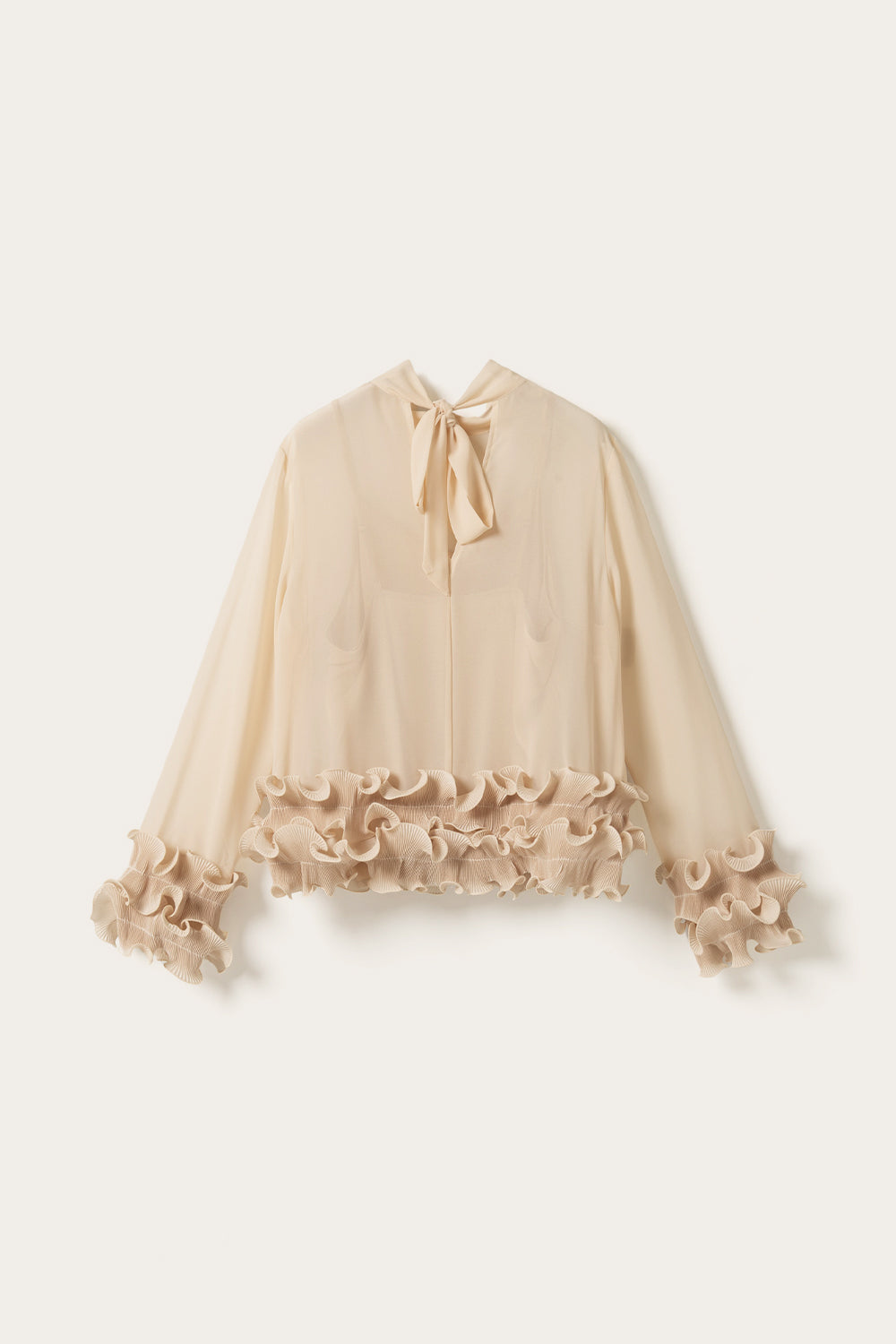 N-Latanietta Blouse Ivory