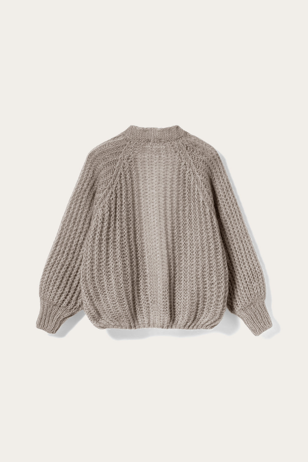 Joseph Knit Cardigan Light Grey