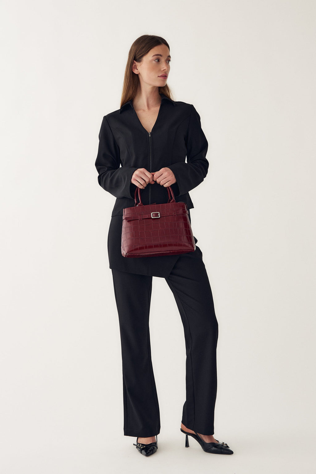 Macie Bag Dark Red