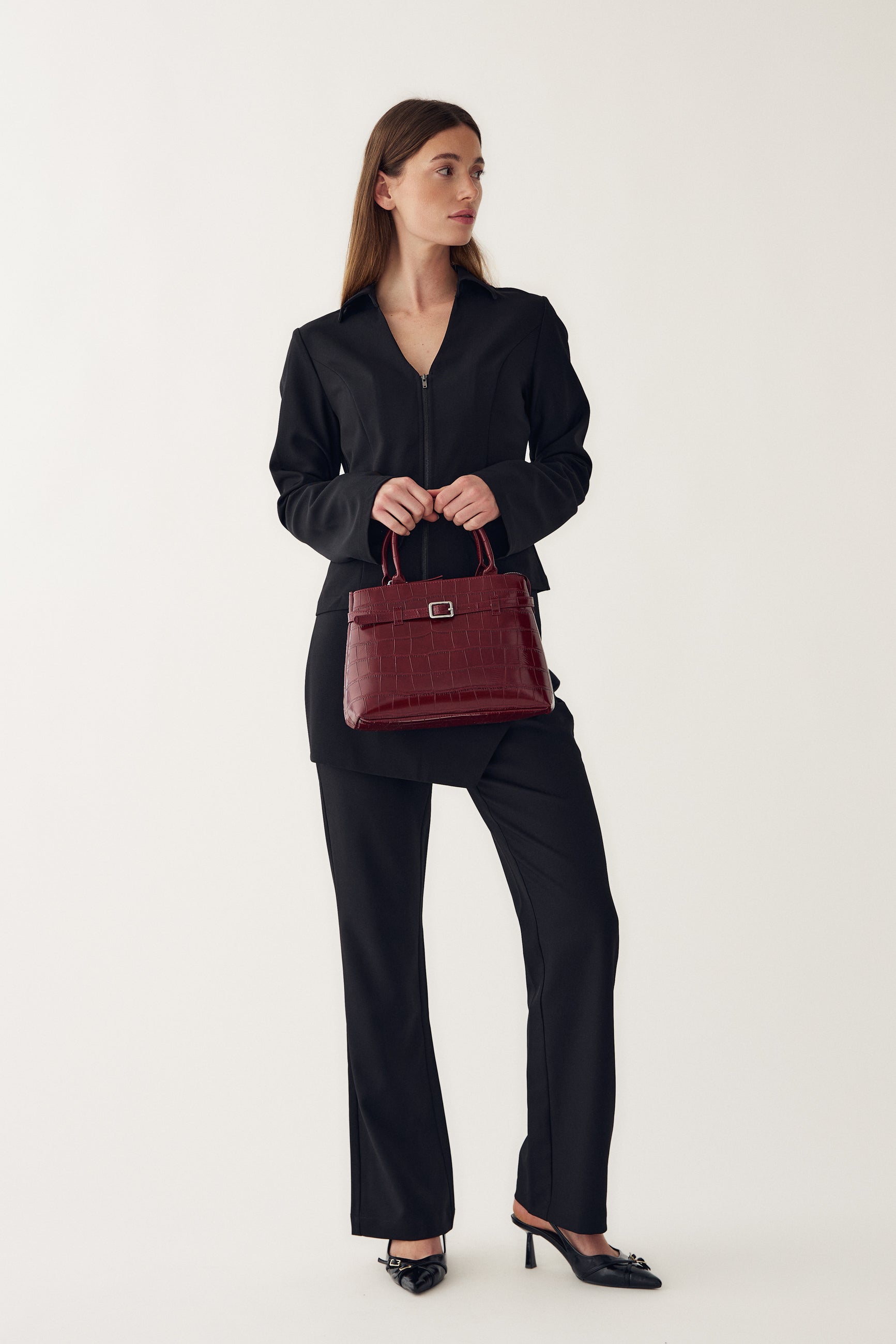 Macie Bag Dark Red