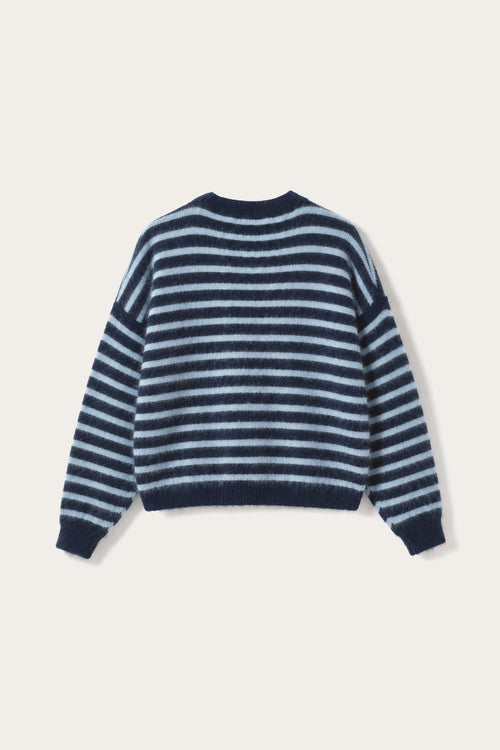 N-Mafalda Knit Blue Stripe