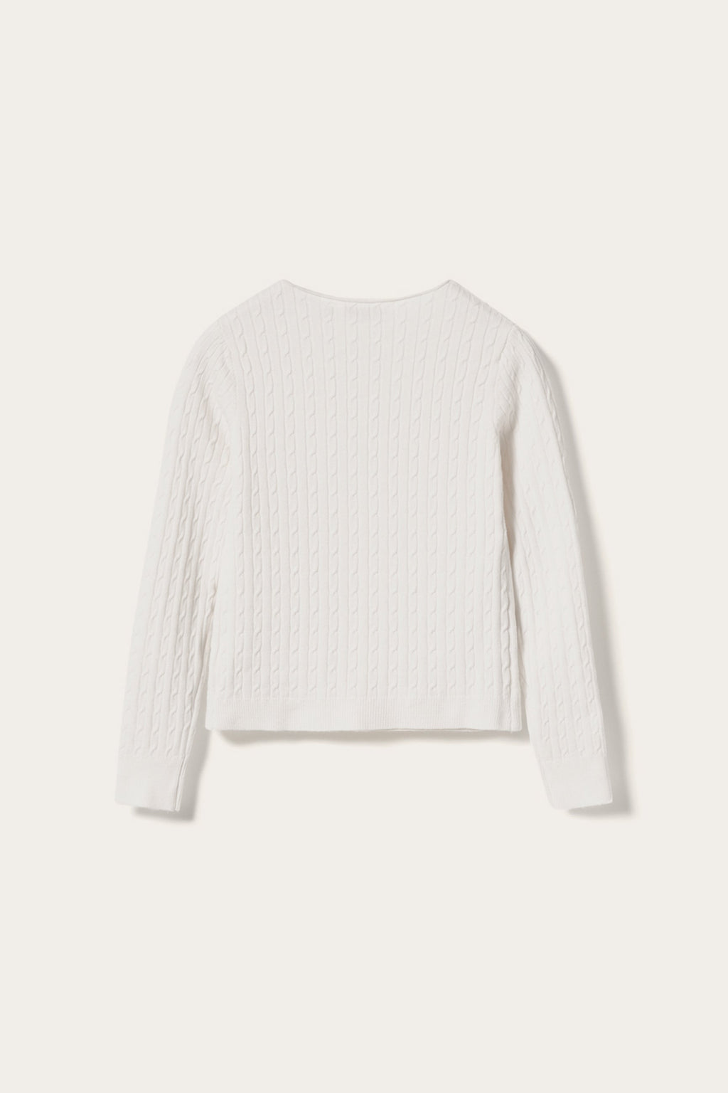 N-Laliah Knit Cardigan Ivory