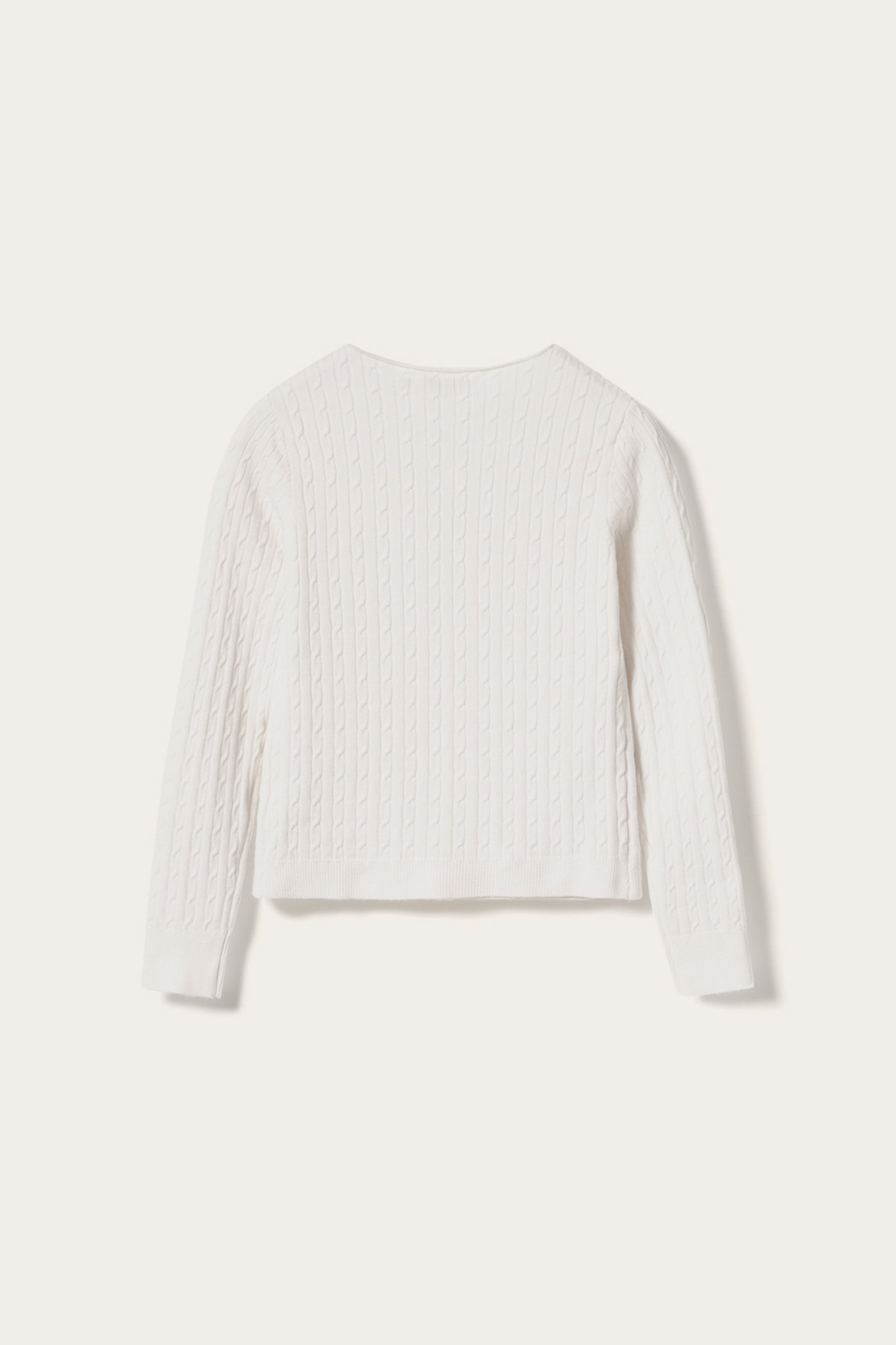 N-Laliah Knit Cardigan Ivory