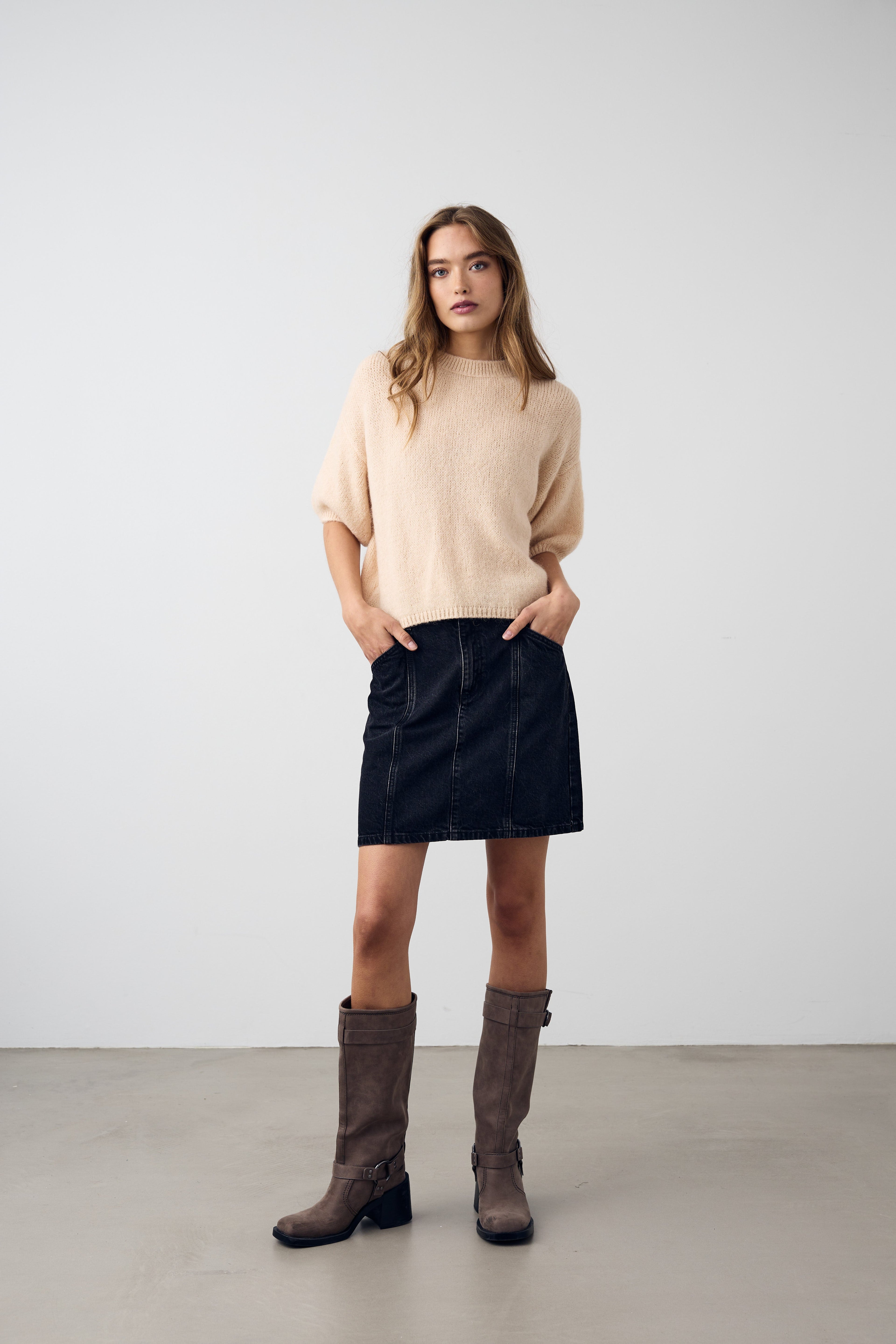 Mimi Knit Jumper Granola