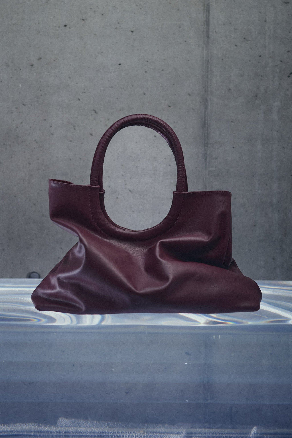 Laberta Bag Real Leather Burgundy
