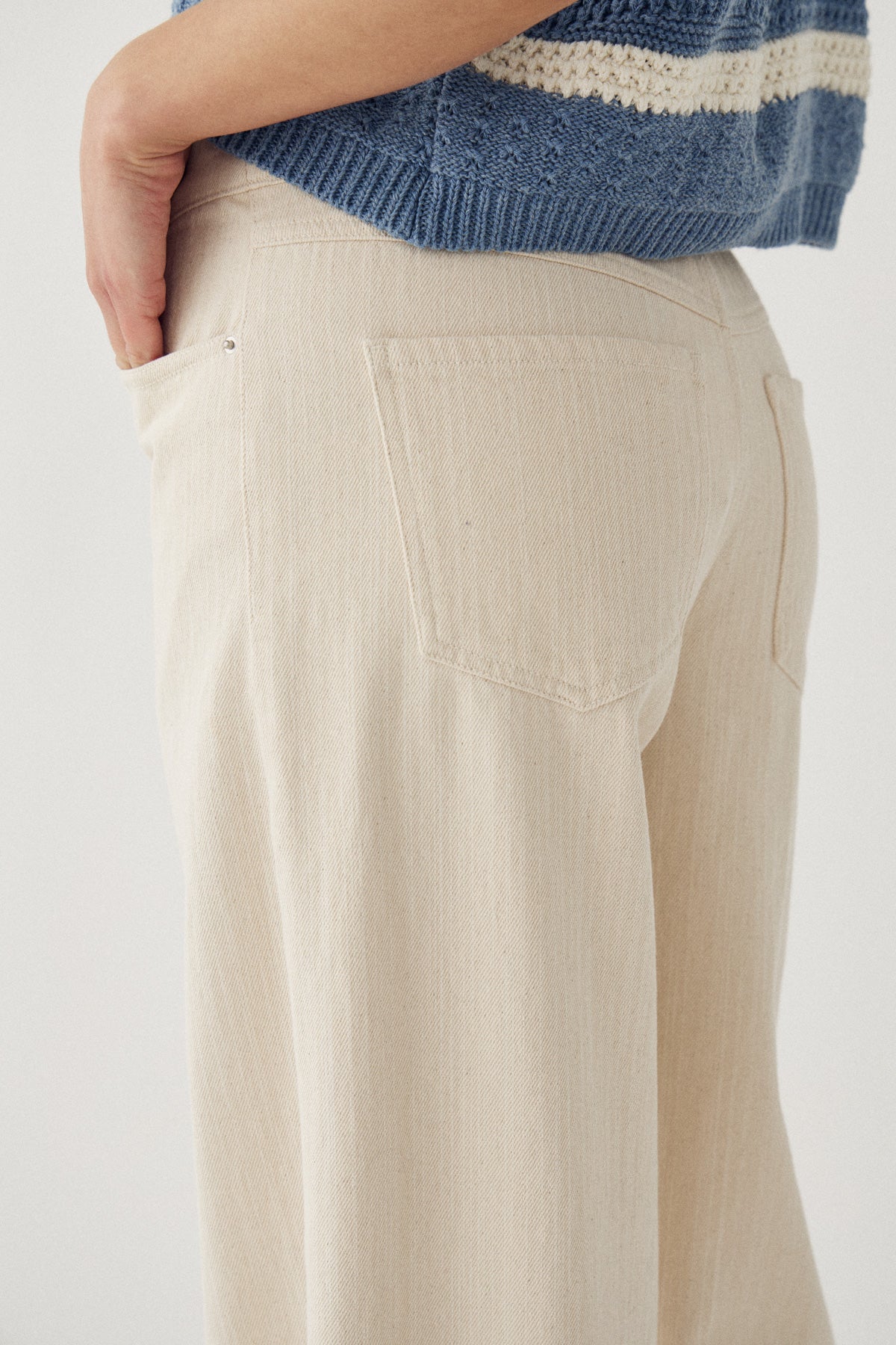 N-Melo MW Jeans Ivory