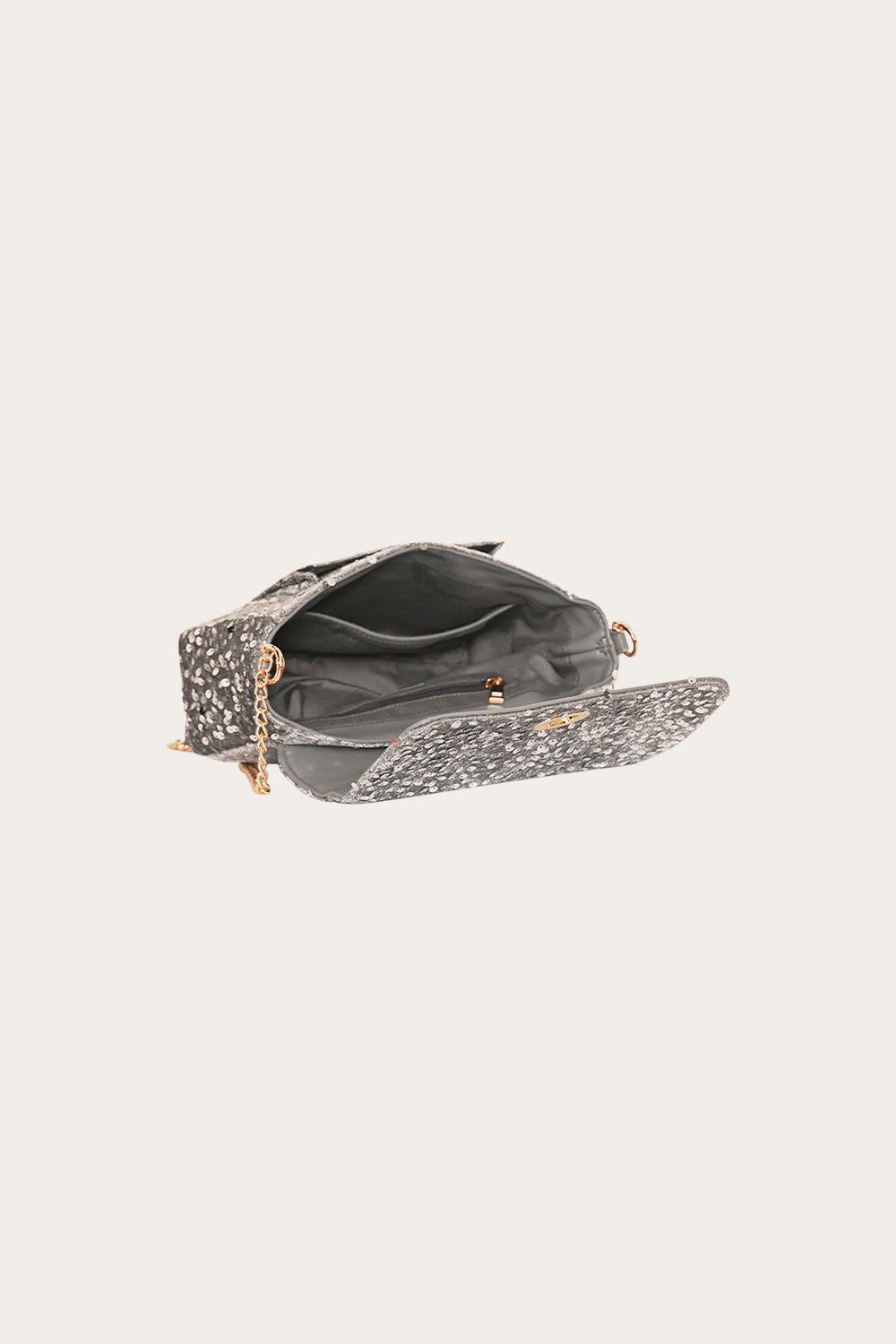 Teagan Bag Asphalt Silver Grey