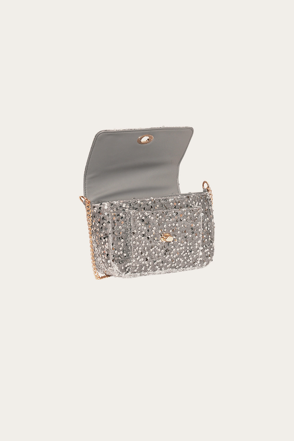 Teagan Bag Asphalt Silver Grey