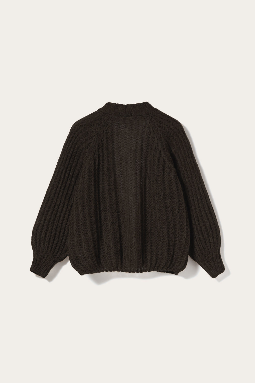 Joseph Knit Cardigan Dark Brown