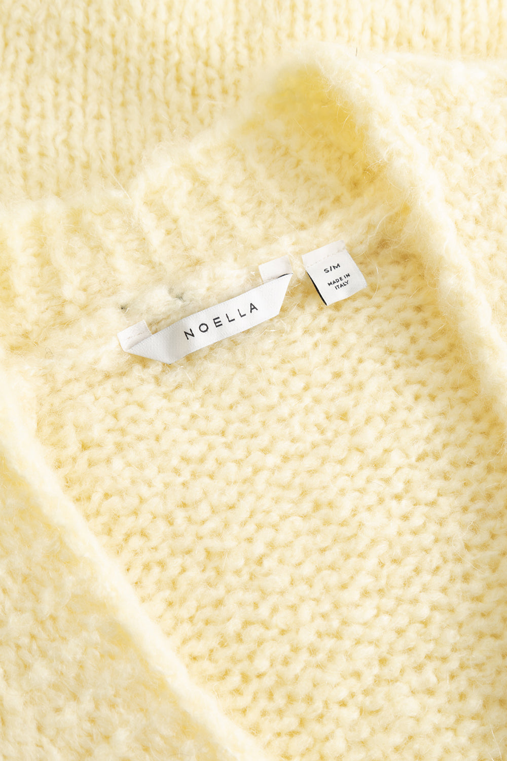 Fora Knit Cardigan Butter Yellow