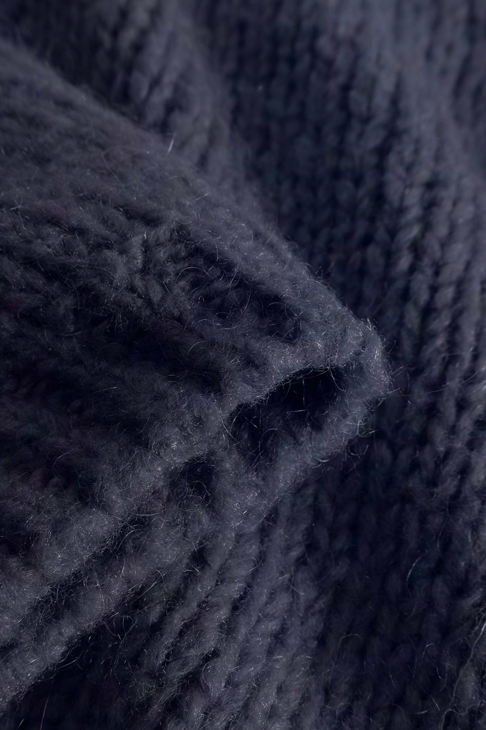 Fora Knit Cardigan Navy