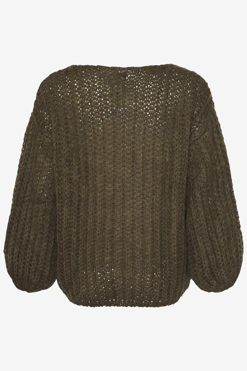 Joseph Knit Sweater Army Green