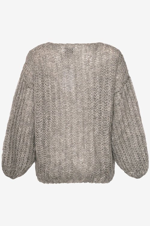 Joseph Knit Sweater Light Grey