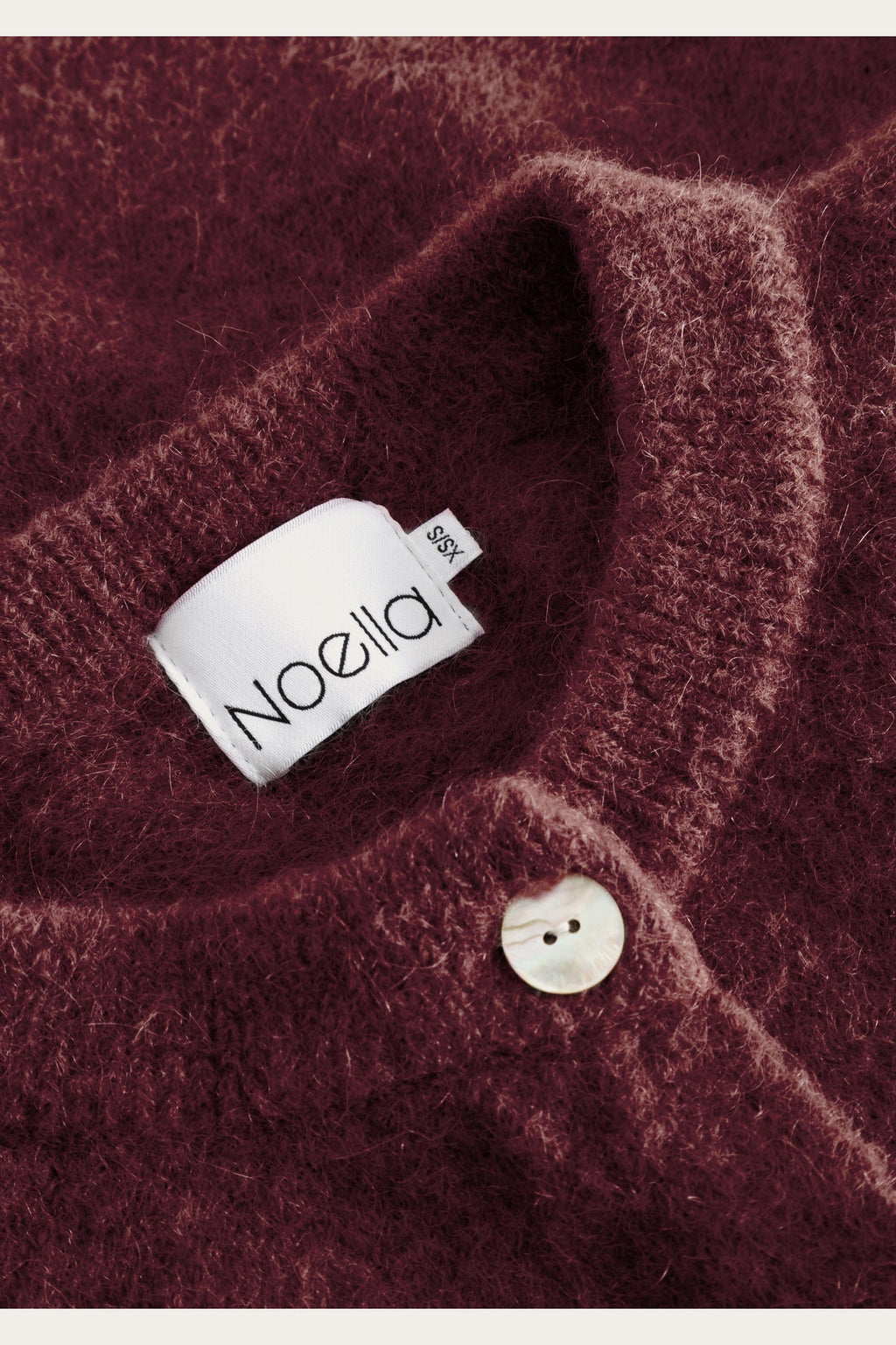 Kae SS Knit Cardigan Rust