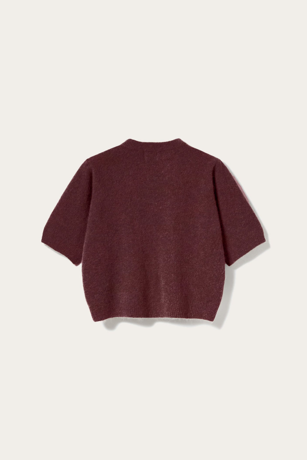 Kae SS Knit Cardigan Rust