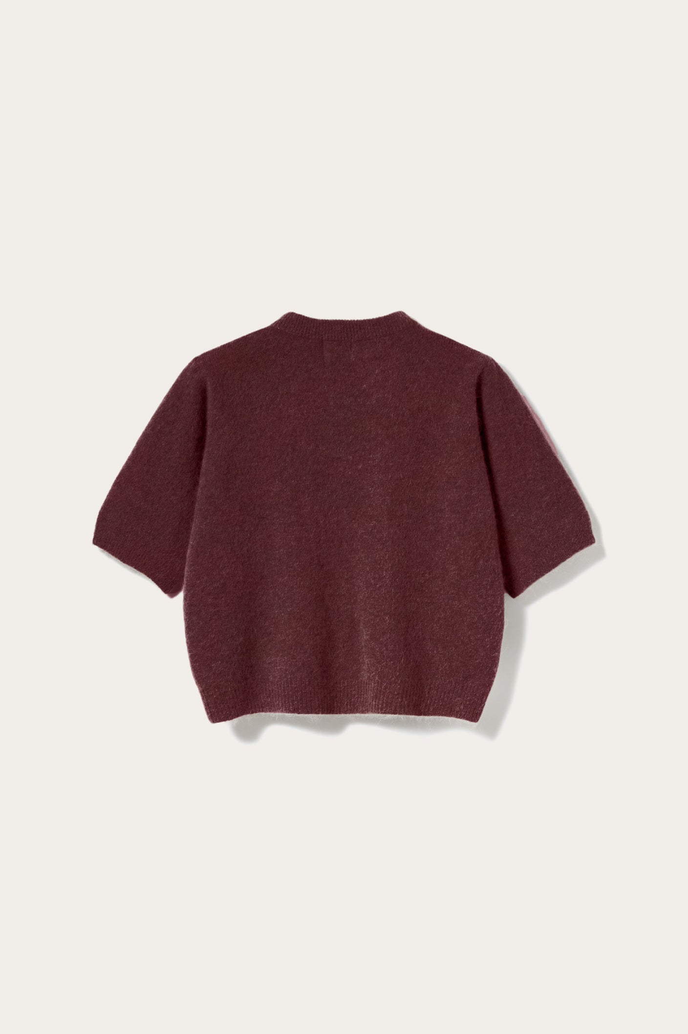 Kae SS Knit Cardigan Rust