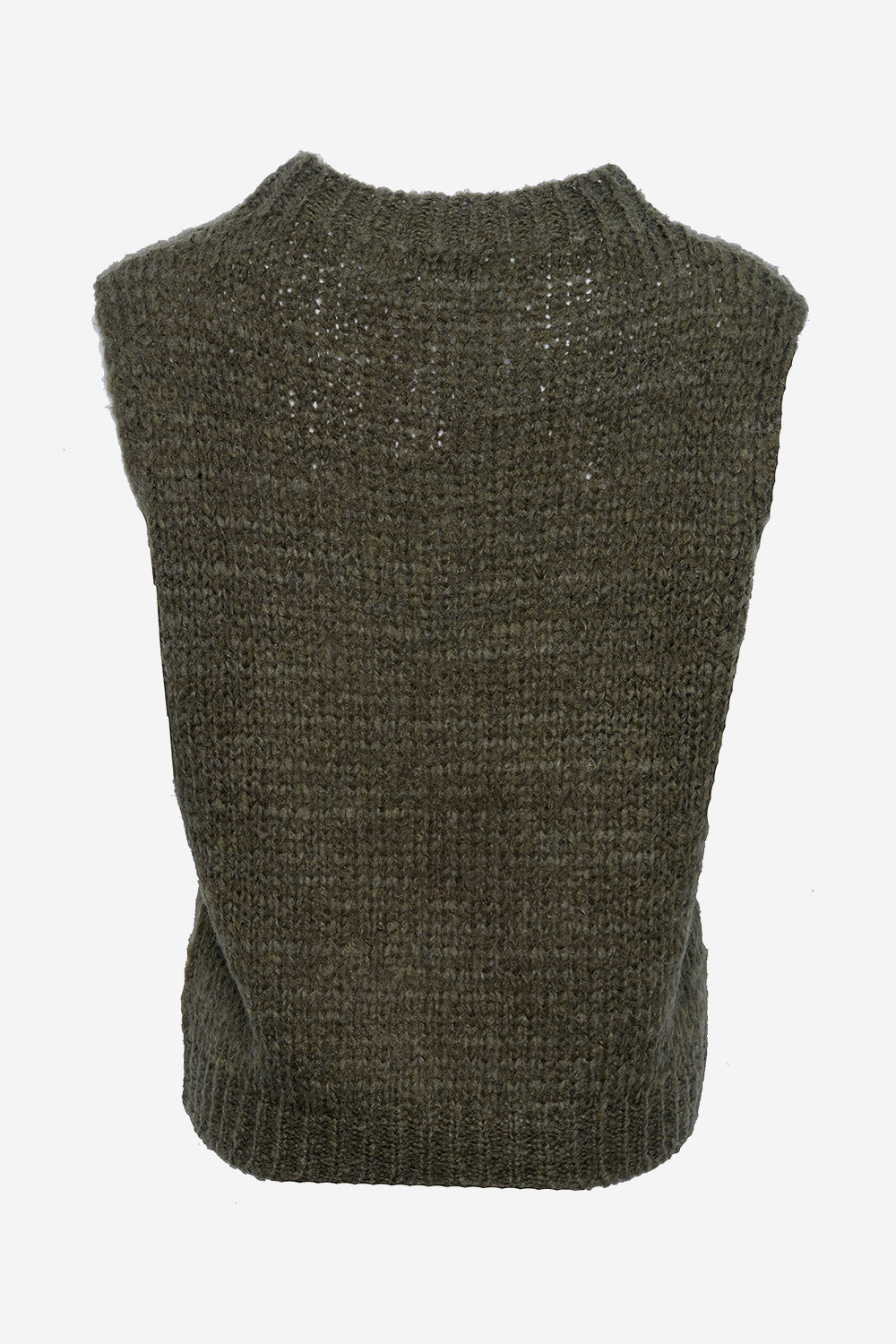 Kala Vest Wool Army