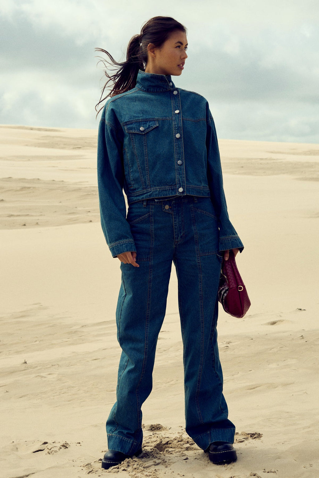 Kalifa Jacket Vintage Blue Wash