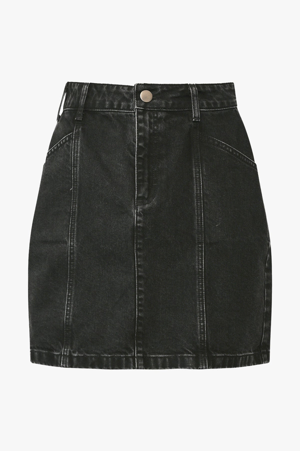 Noellas Karissa Skirt Black Wash. Køb Nederdele hos www.noellafashion.dk