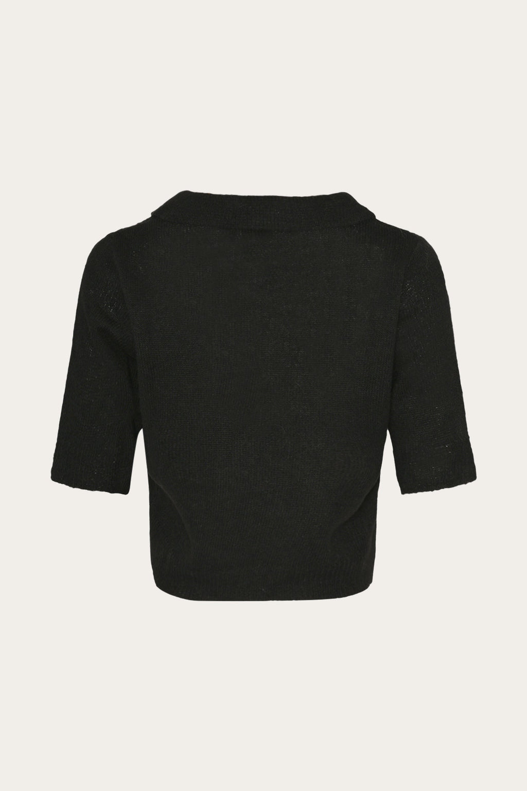 Levona Knit Polo Black
