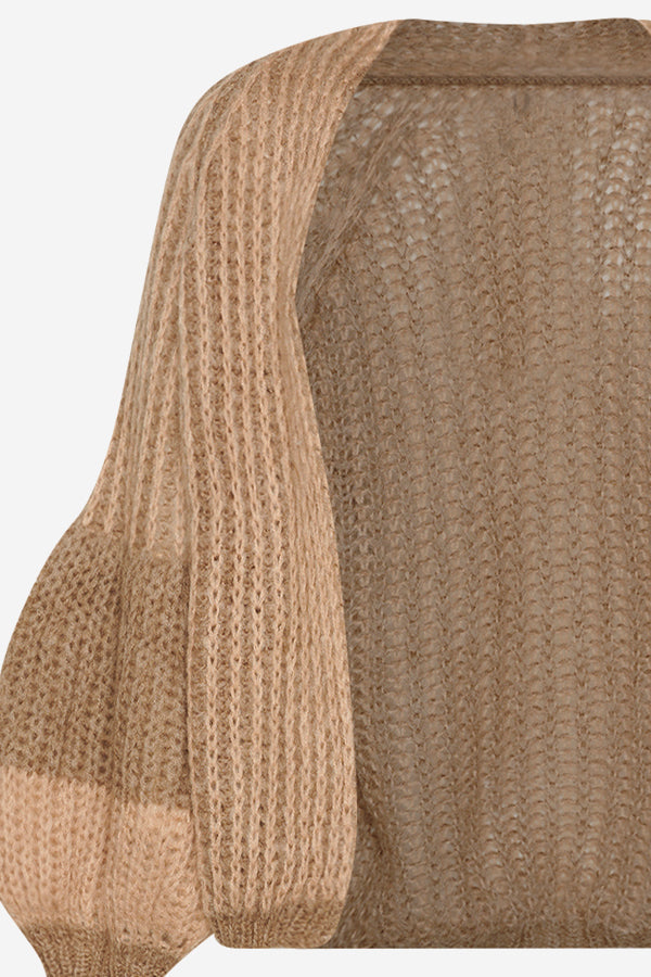 Liana Knit Cardigan Sand