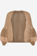 Noellas Liana Knit Cardigan Sand. Køb Cardigans hos www.noellafashion.dk