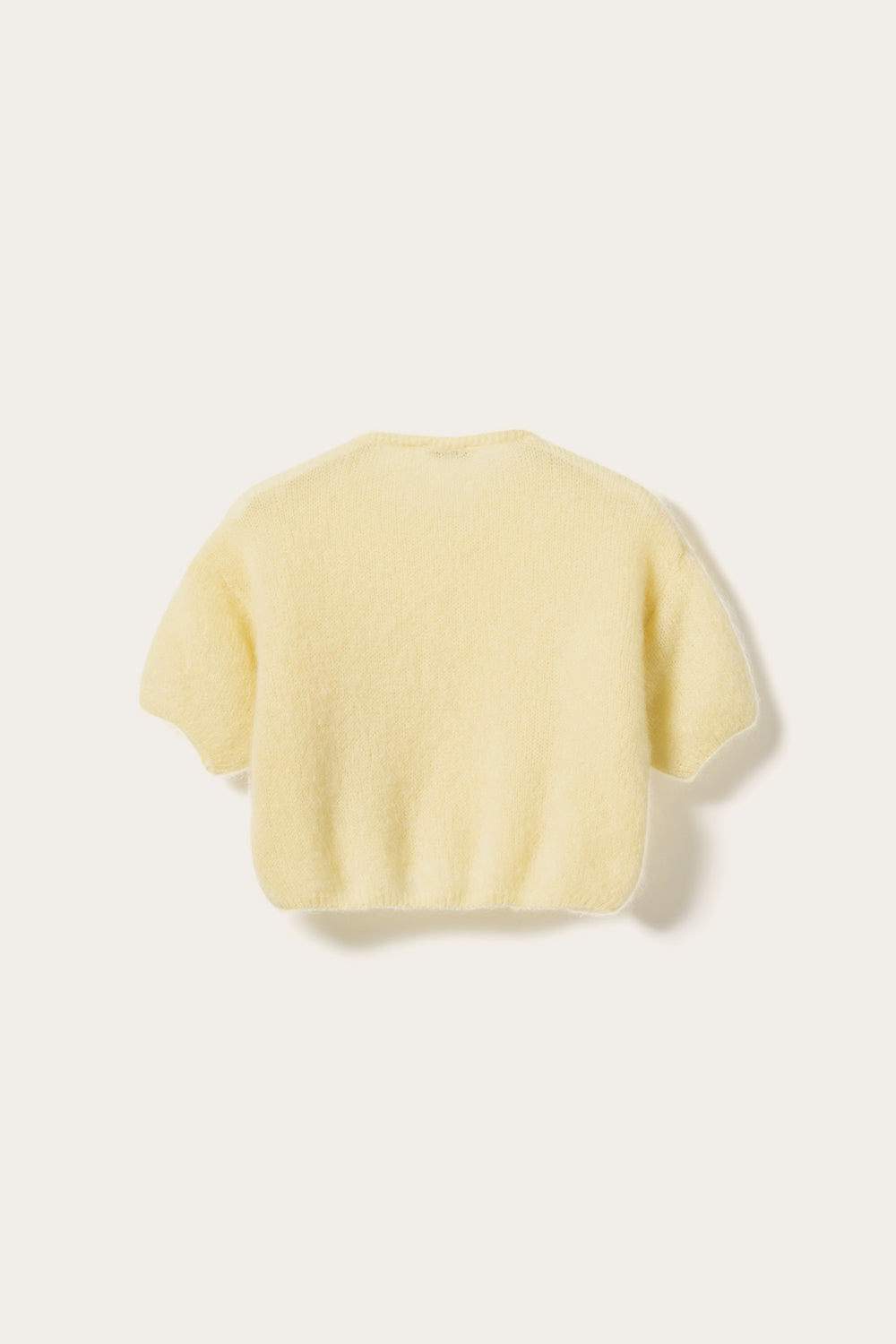 N-Lorell Knit Cardigan Light Yellow
