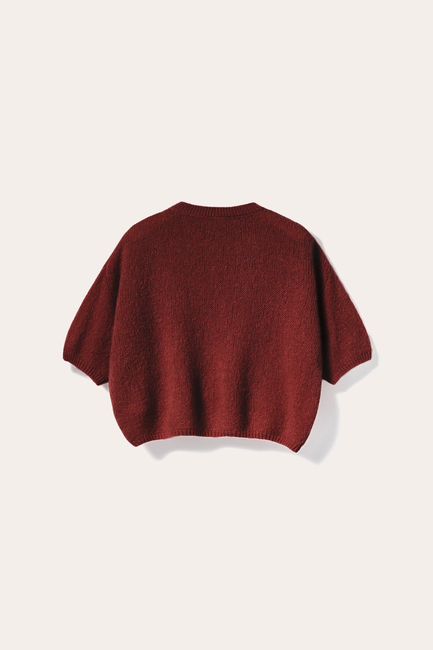 Mimi Knit Jumper Dusty Mahogany