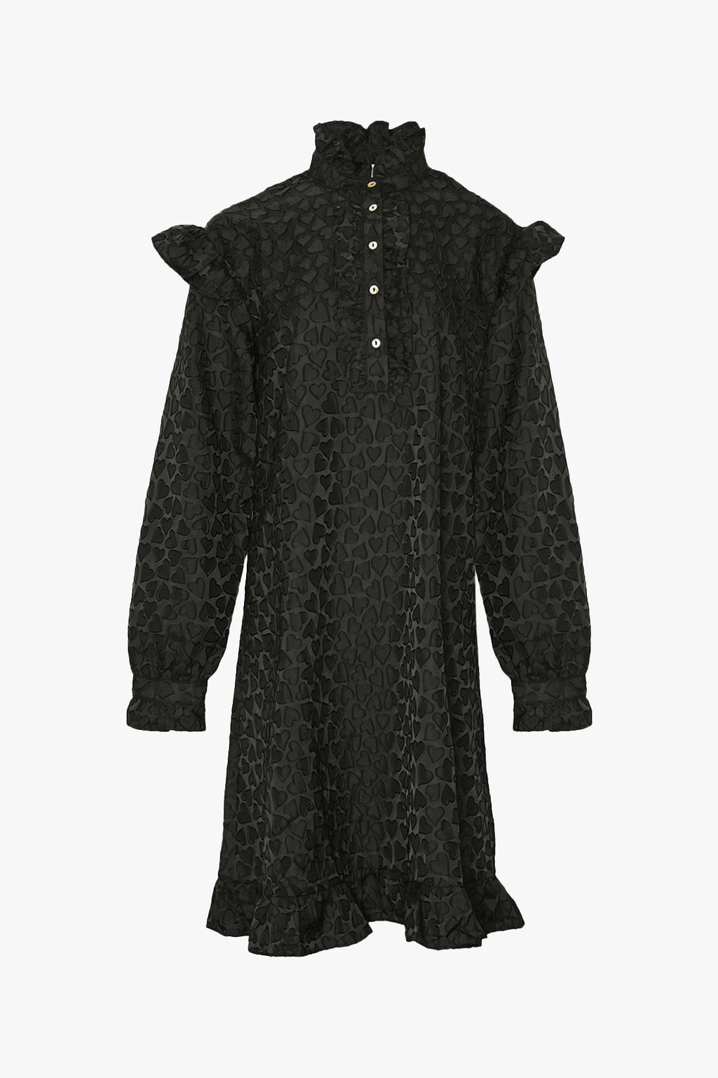 Noellas Reno Ruby Ruffle Dress Black. Køb Kjoler hos www.noellafashion.dk
pack