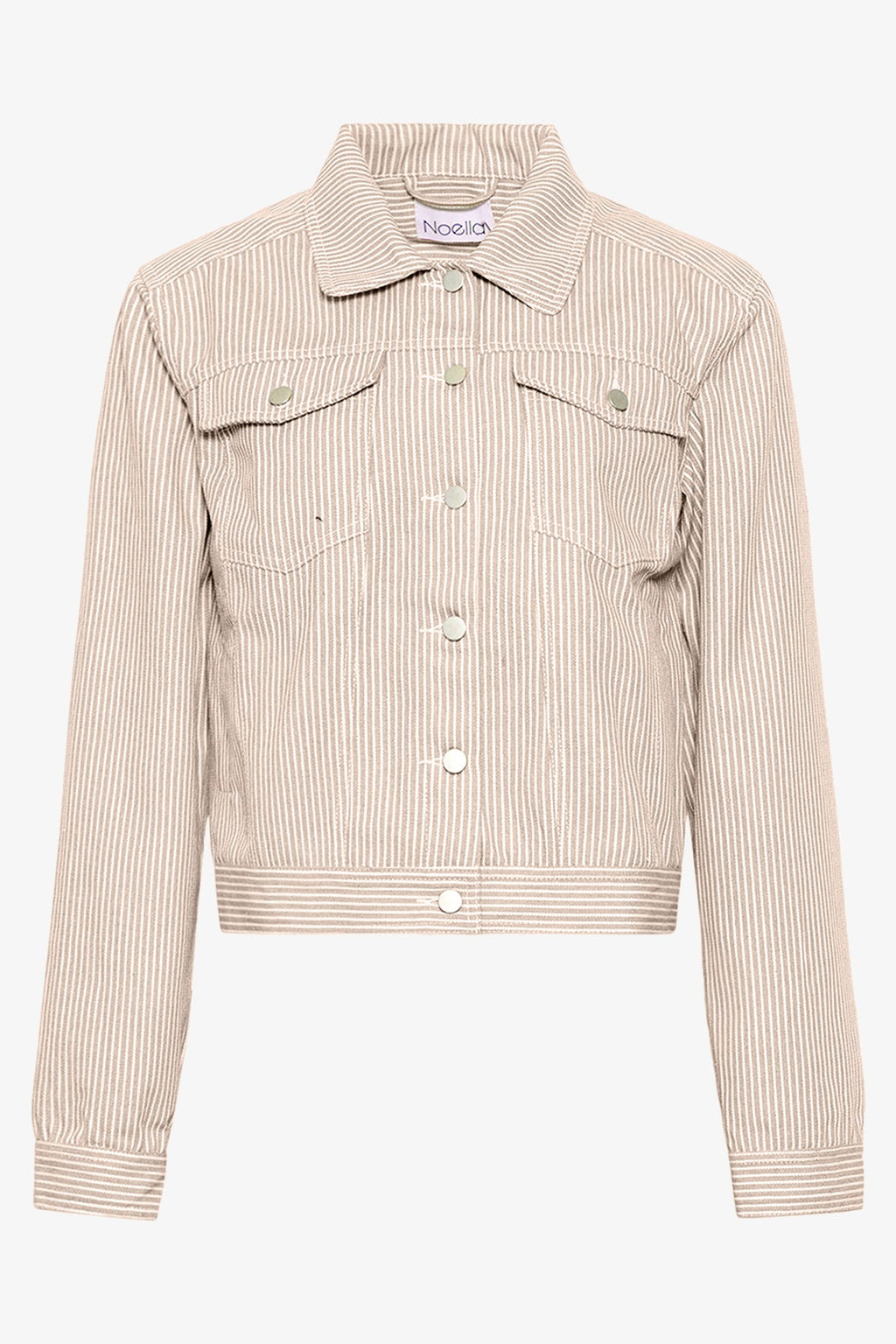 Noellas Sawyer Jacket Beige/White. Køb Jakker hos www.noellafashion.dk