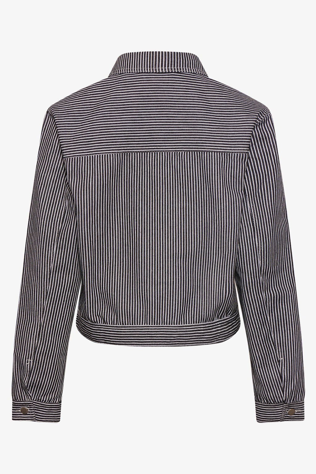 Noellas Sawyer Jacket Black/White Stripe.