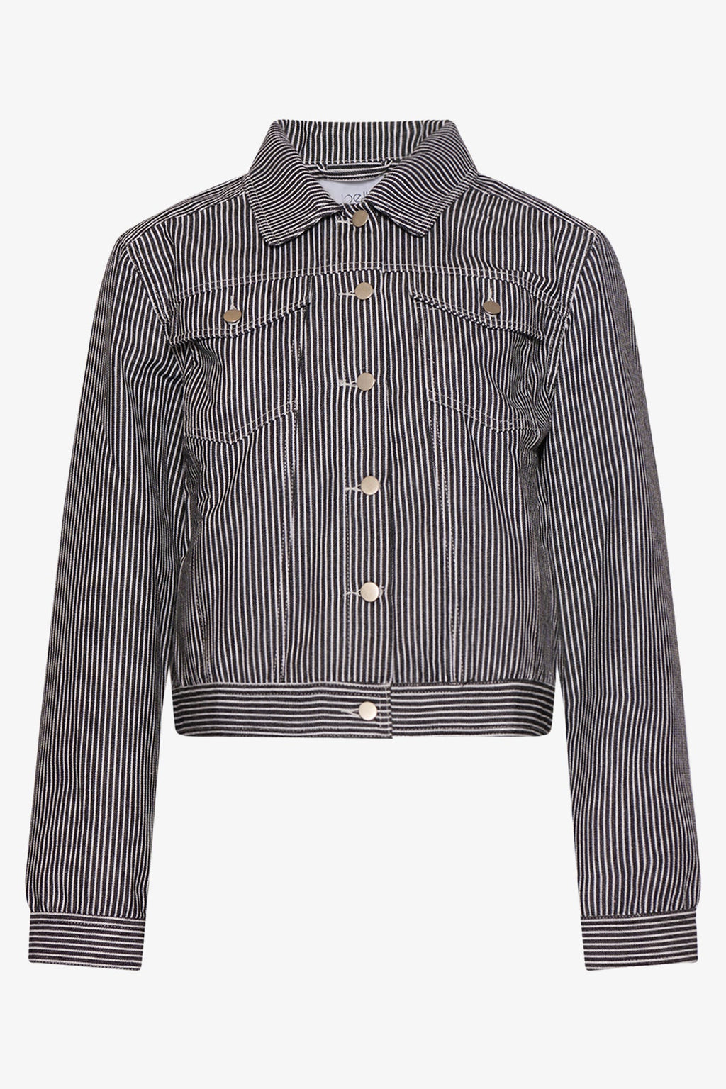 Noellas Sawyer Jacket Black/White Stripe. Køb Jakker hos www.noellafashion.dk