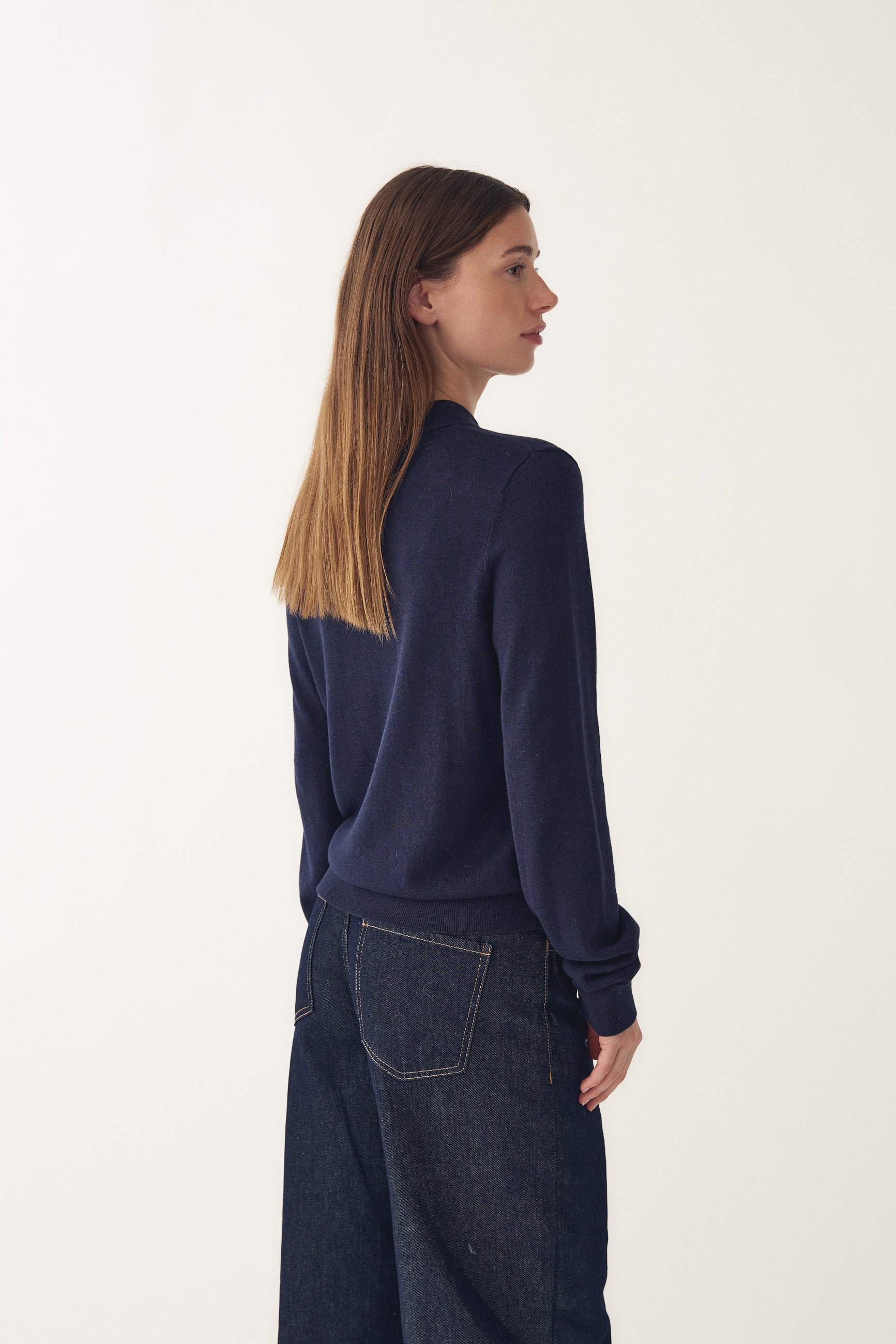 N-Maxine Knit Navy Blue