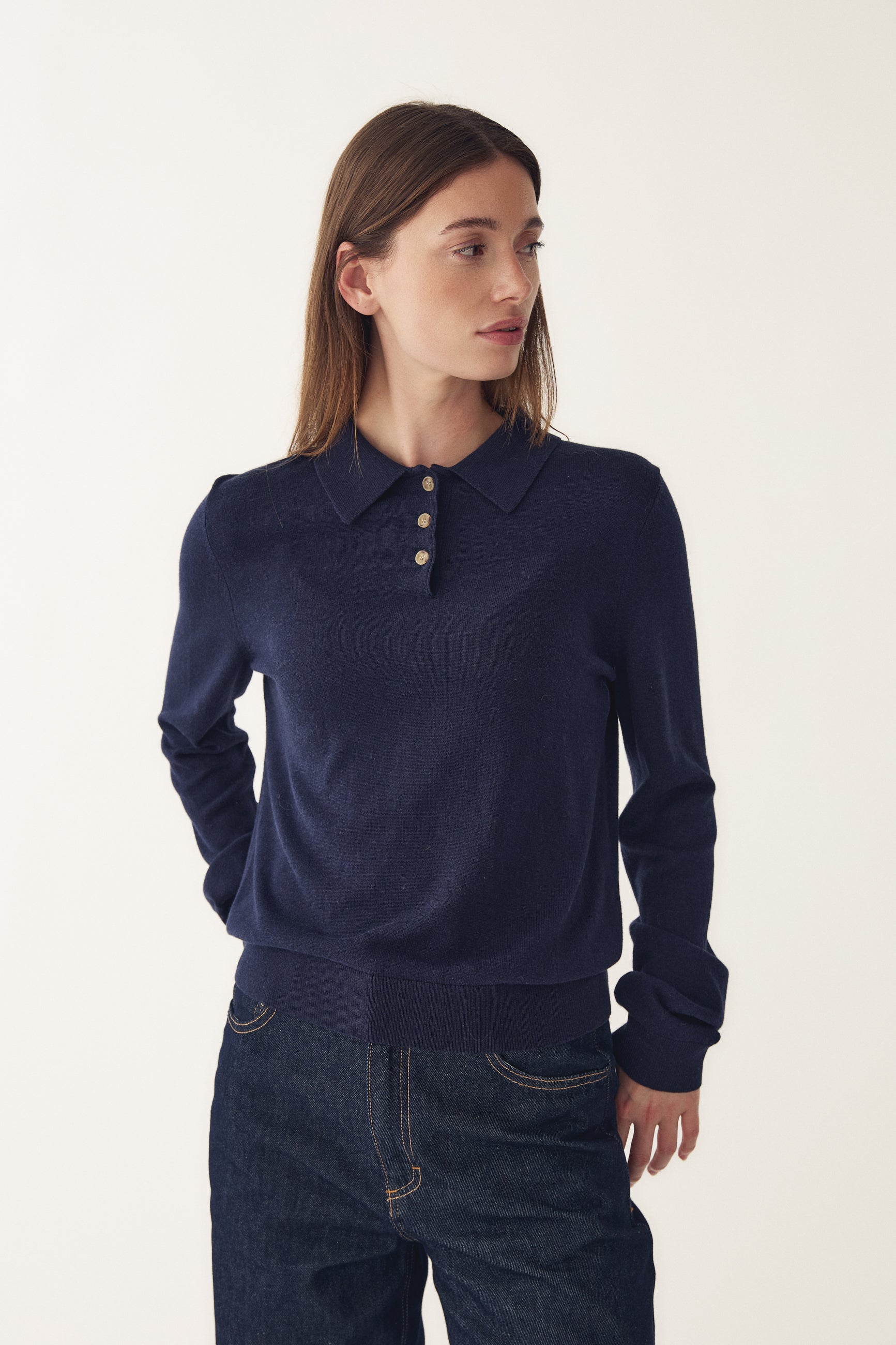 N-Maxine Knit Navy Blue