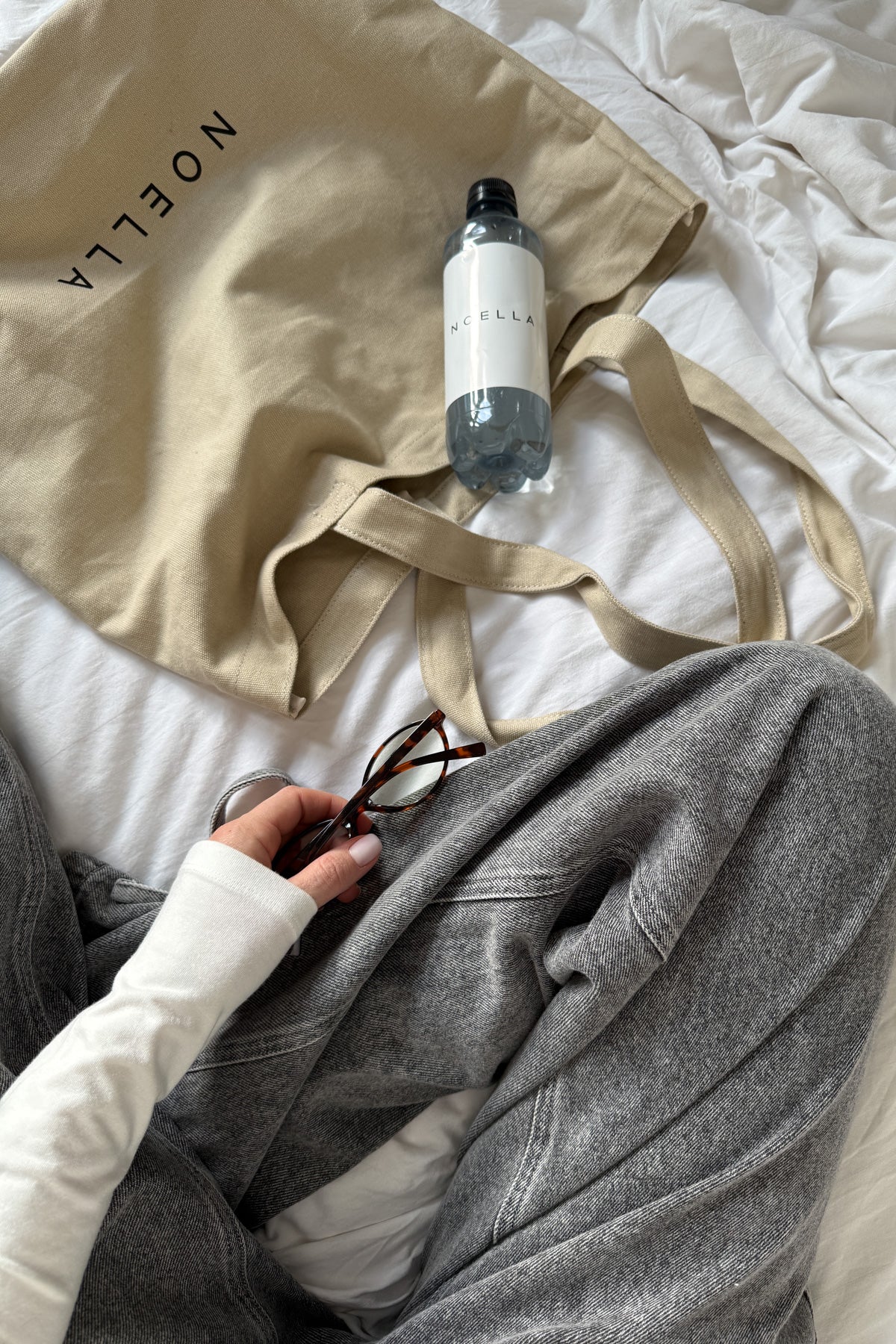 N-Noella Tote Bag Beige