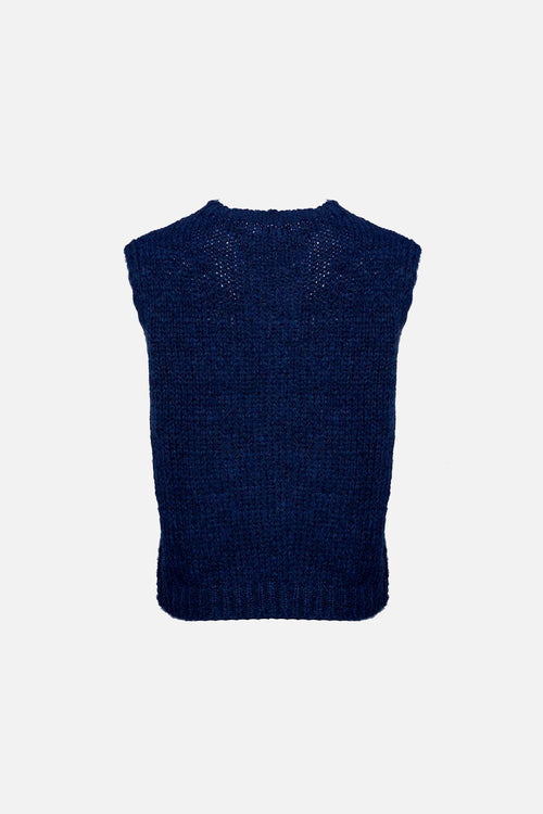 Kala Vest Wool Navy