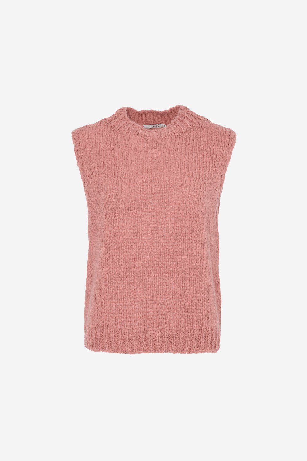 Noellas Kala Knit Vest Old Rose. Køb Veste hos www.noellafashion.dk