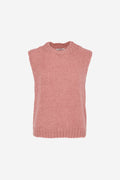 Noellas Kala Knit Vest Old Rose. Køb Veste hos www.noellafashion.dk