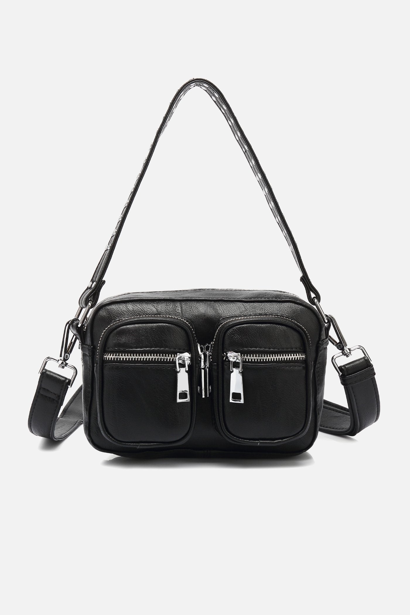 Noellas Kendra Bag Black Leather Look Black Leather Look. Køb Tasker hos www.noellafashion.dk