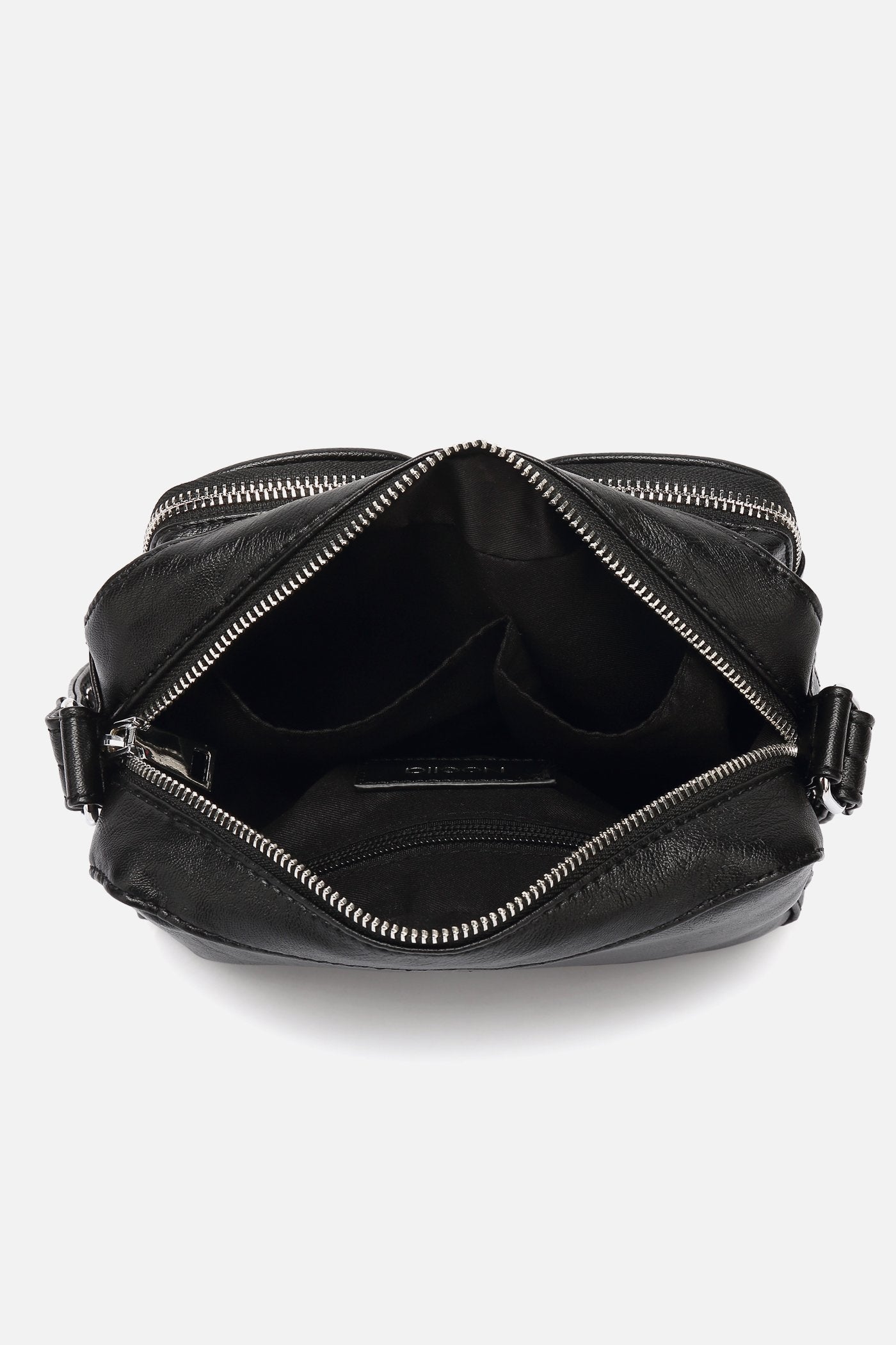Kendra Veske Black Leather Look Black Leather Look