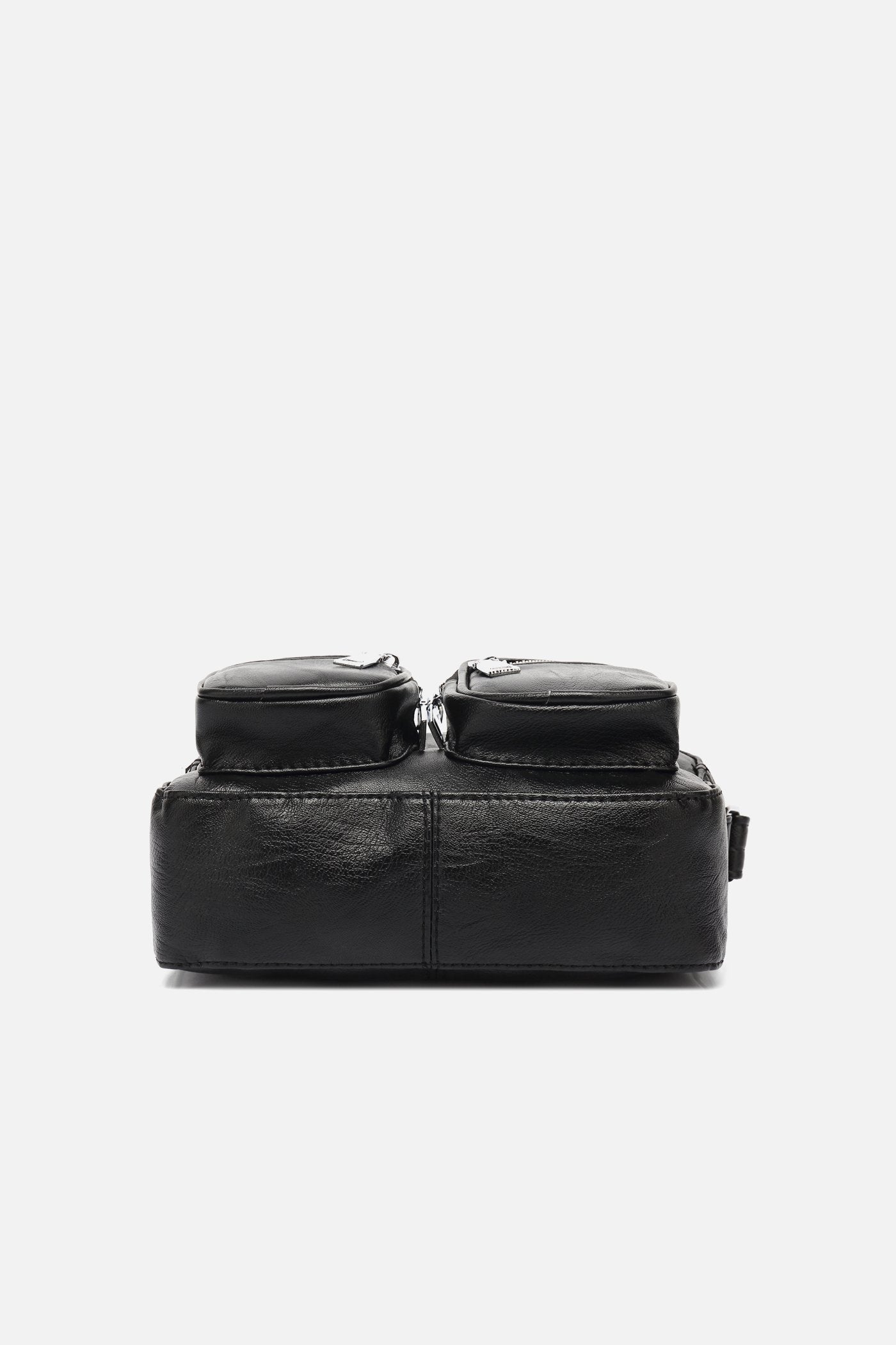 Kendra Veske Black Leather Look Black Leather Look